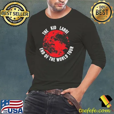 Sixkid the kid end of the world tour 2022 shirt