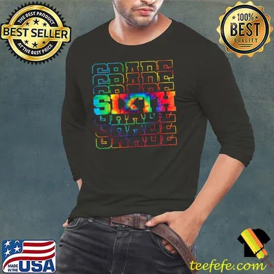 Sixth Grade Tie Dye T-Shirt Team 6th Grade Teacher Student T-Shirt