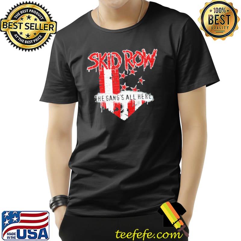 Skid row flag shirt Skid row flag shirt