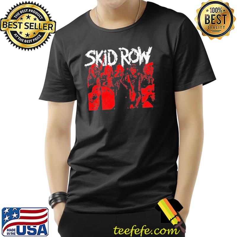 Skid row row of five shirt Skid row row of five shirt
