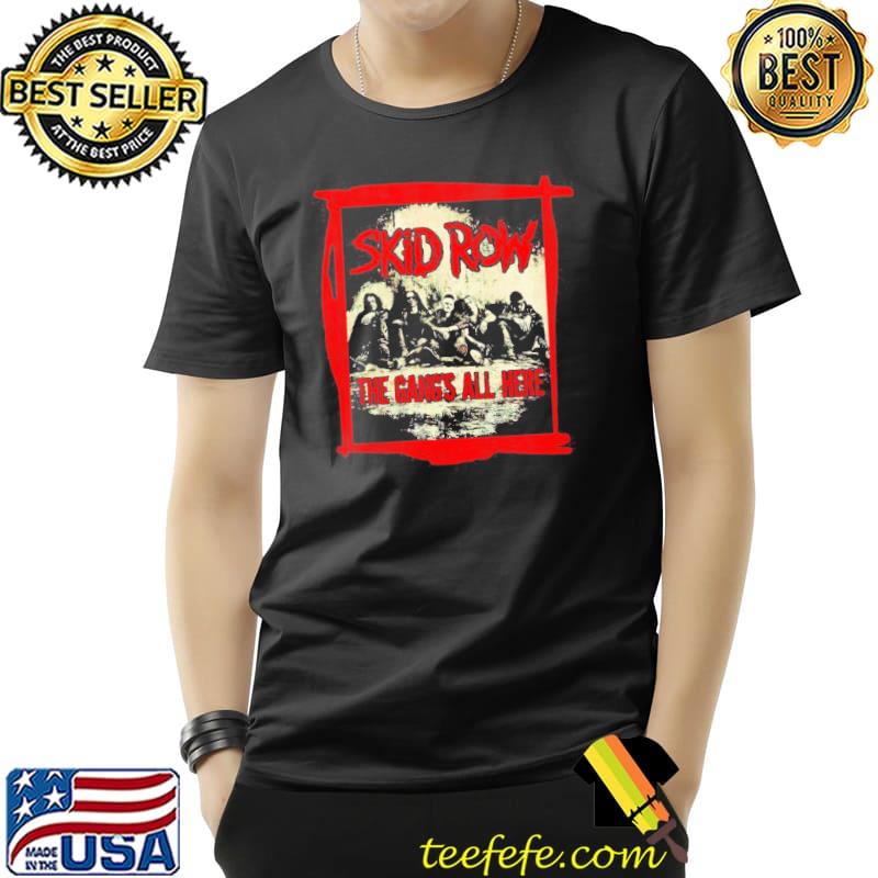 Skid row video frame shirt Skid row video frame shirt