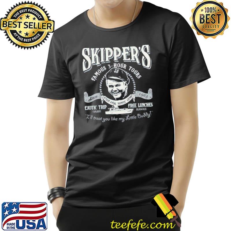 Skipper's famous 3 hour boat tours shirt