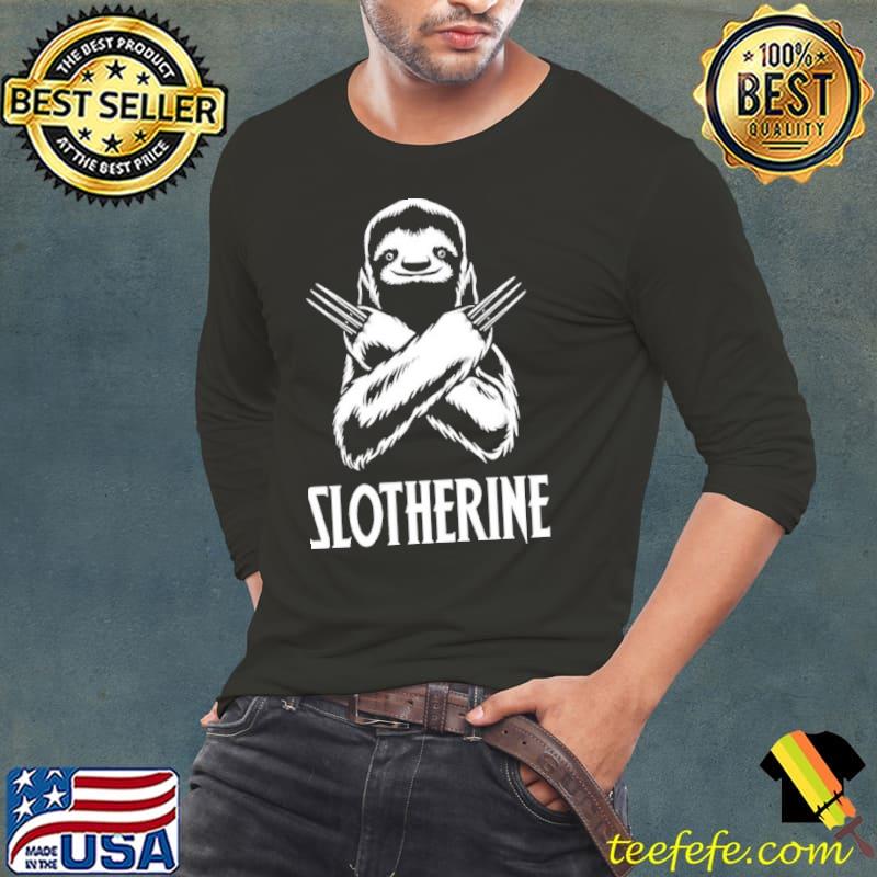 Sloth lover slotherine parody superhero movie shirt