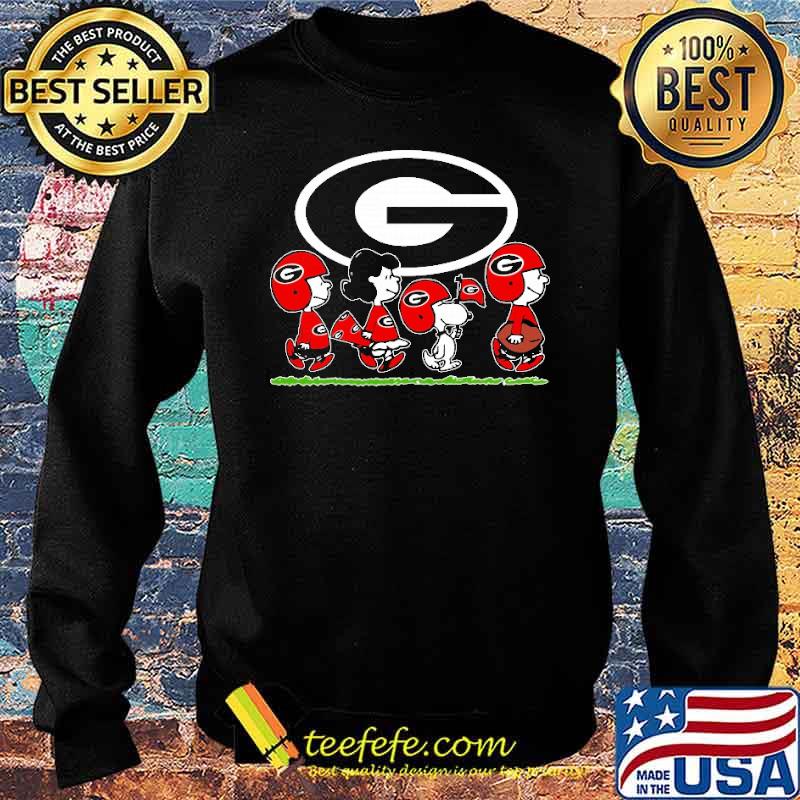 Snoopy the Peanuts cheer for the Georgia Bulldogs ncaa s Sweater Snoopy the Peanuts cheer for the Georgia Bulldogs ncaa s Sweater