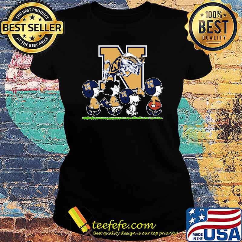 Snoopy the Peanuts cheer for the navy midshipmen ncaa s Ladies tee Snoopy the Peanuts cheer for the navy midshipmen ncaa s Ladies tee