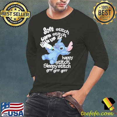 Soft kitty stitch shirt
