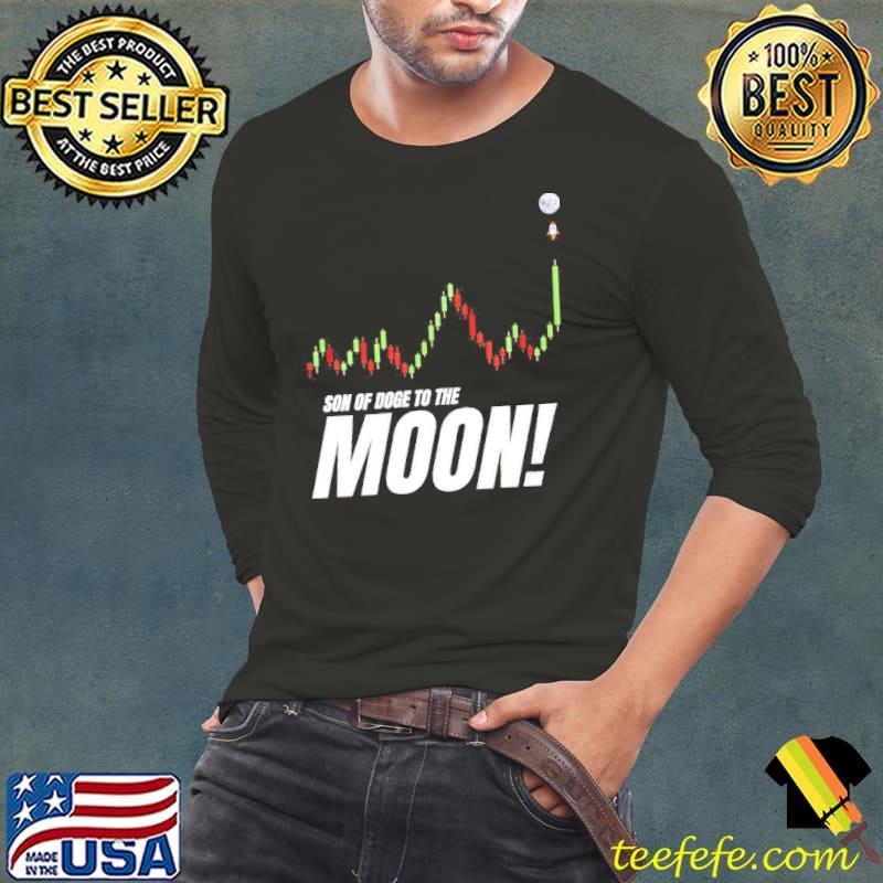 Son of doge ‘to the moon' heavy cotton s Long Sleeve Tee Son of doge ‘to the moon' heavy cotton s Long Sleeve Tee