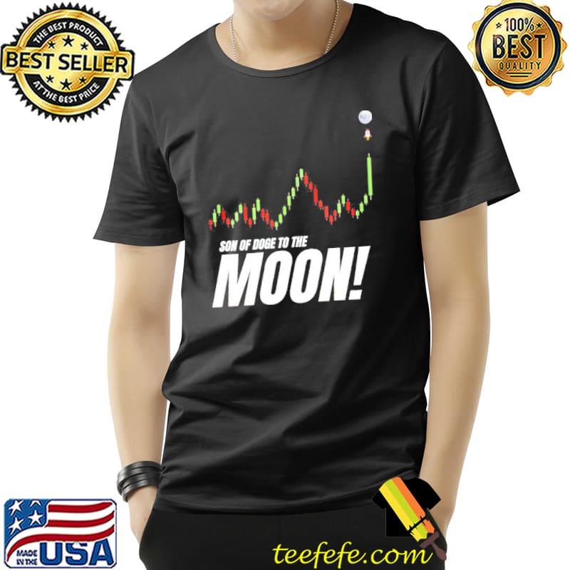 Son of doge ‘to the moon' heavy cotton shirt