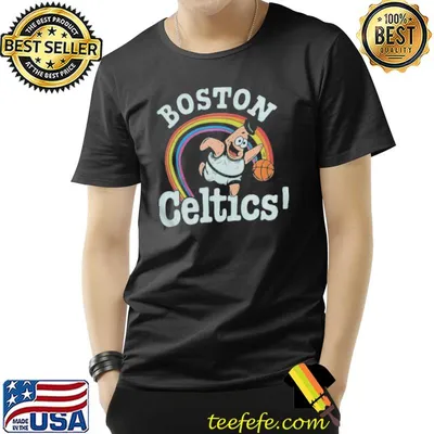 Spongebob patrick x Boston celtics shirt