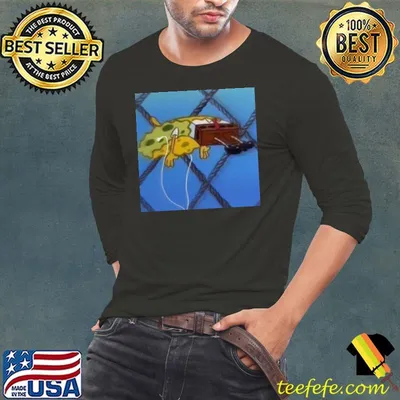Spongebob when listening running up that hill kate bush stranger things 4 2022 shirt
