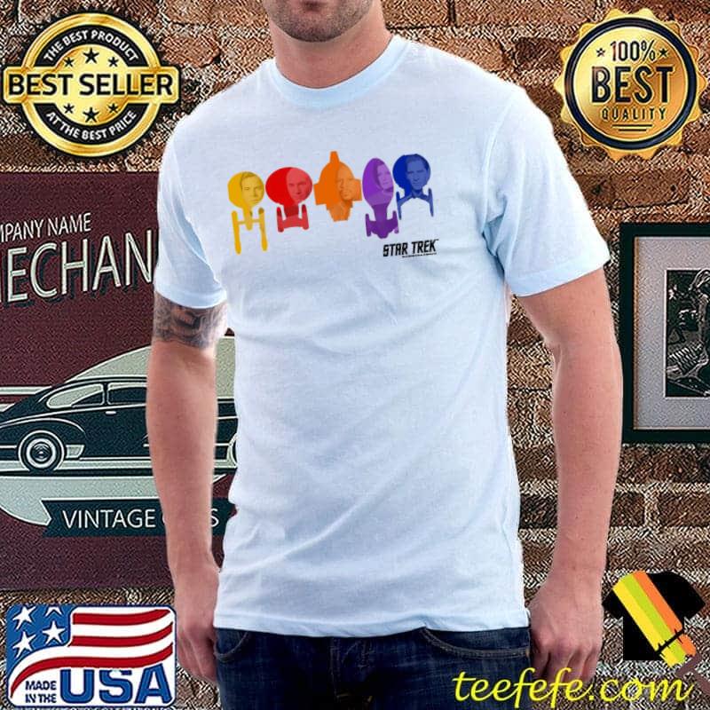 Star Trek rainbow ship captain fill s Unisex Star Trek rainbow ship captain fill s Unisex