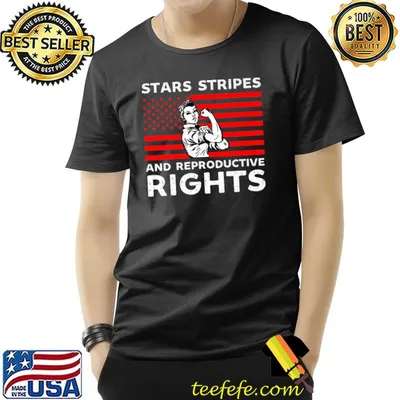 Stars Stripes Reproductive Rights 4th Of July American Flag Premium T-Shirt
