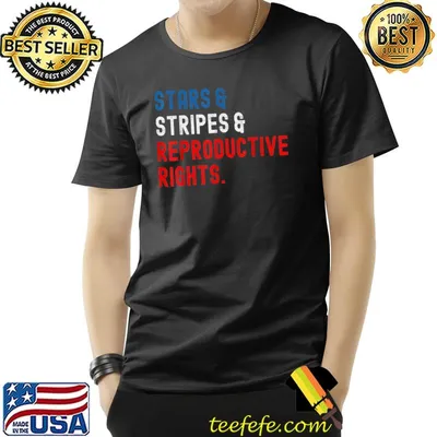 Stars Stripes Reproductive Rights T-Shirt