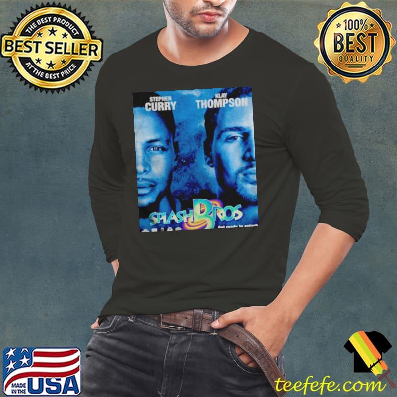 Stephen curry and klay thompson splash Bros get ready to splash s Long Sleeve Tee Stephen curry and klay thompson splash Bros get ready to splash s Long Sleeve Tee