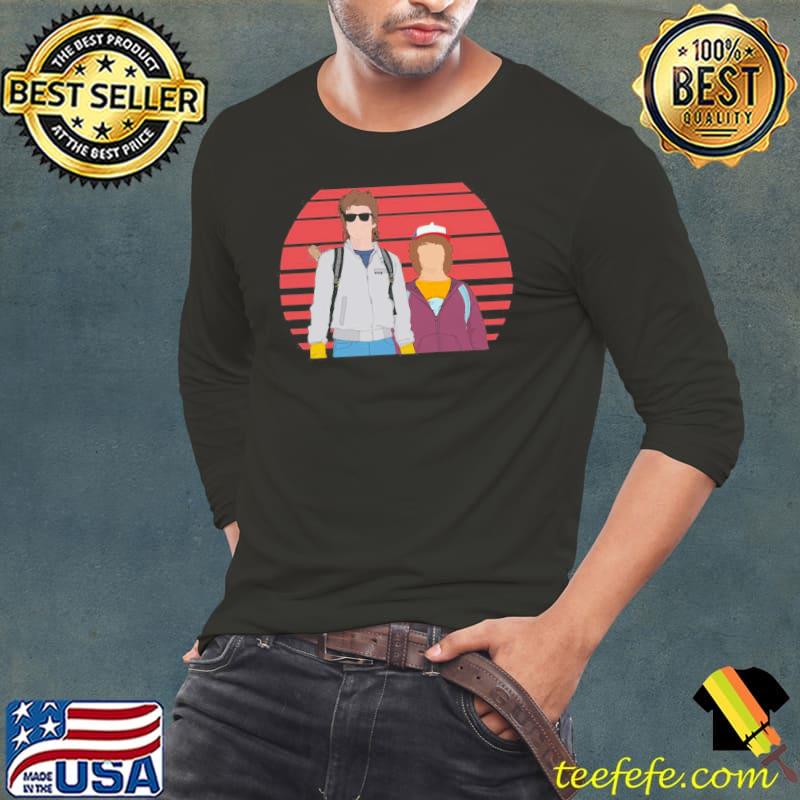 Steve and dustin stranger things vintage shirt