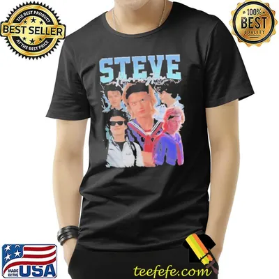 Steve harrington vintage 90s steve harrington s4 stranger things 4 shirt