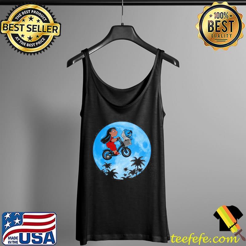 Stitch and lilo flying to the moon s Tank Top Stitch and lilo flying to the moon s Tank Top