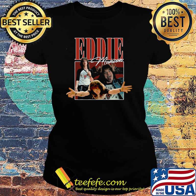 Stranger things 4 eddie munson vintage s Ladies tee Stranger things 4 eddie munson vintage s Ladies tee