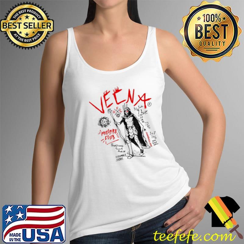 Stranger things 4 vecna doodle collage s Tank Top Stranger things 4 vecna doodle collage s Tank Top