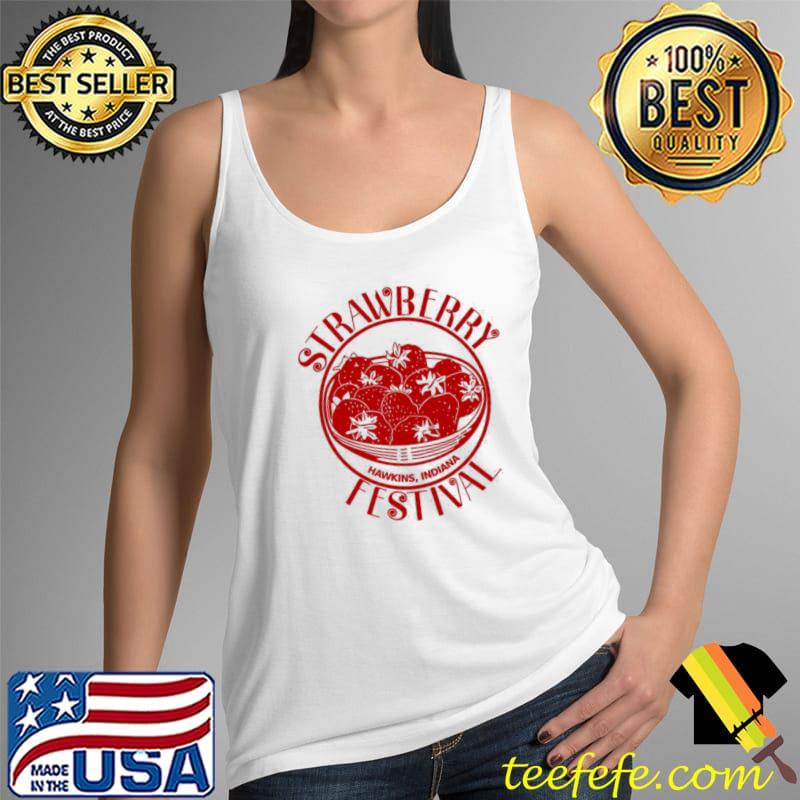 Strawberry festival stranger things 4 eleven s Tank Top Strawberry festival stranger things 4 eleven s Tank Top