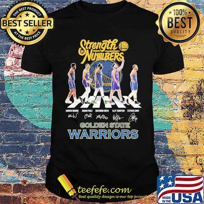Strength In Numbers Golden State Warriors Shirt