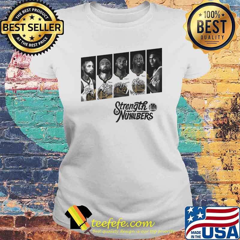 Strength Number Golden State Warriors Shirt Laides tee Strength Number Golden State Warriors Shirt Laides tee