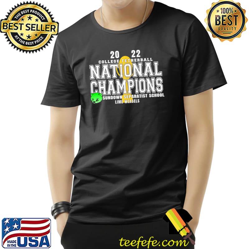 Sundown Separatist School Lime Weasels Tetherball Champions Premium T-Shirt Unisex Sundown Separatist School Lime Weasels Tetherball Champions Premium T-Shirt Unisex