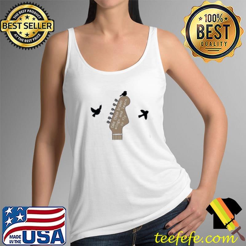 Take these broken wings and learn to fly Paul Mccartney s Tank Top Take these broken wings and learn to fly Paul Mccartney s Tank Top
