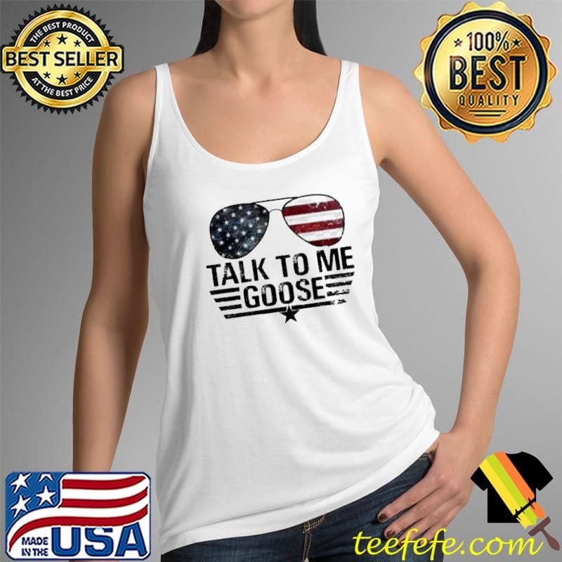 Talk to me goose us glasses top gun maverick s Tank Top Talk to me goose us glasses top gun maverick s Tank Top