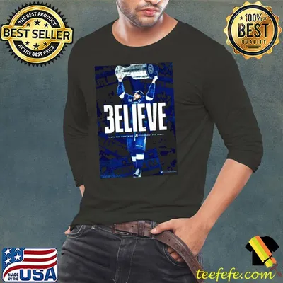 Tampa Bay Lightning 3elieve The Quest For Three shirt