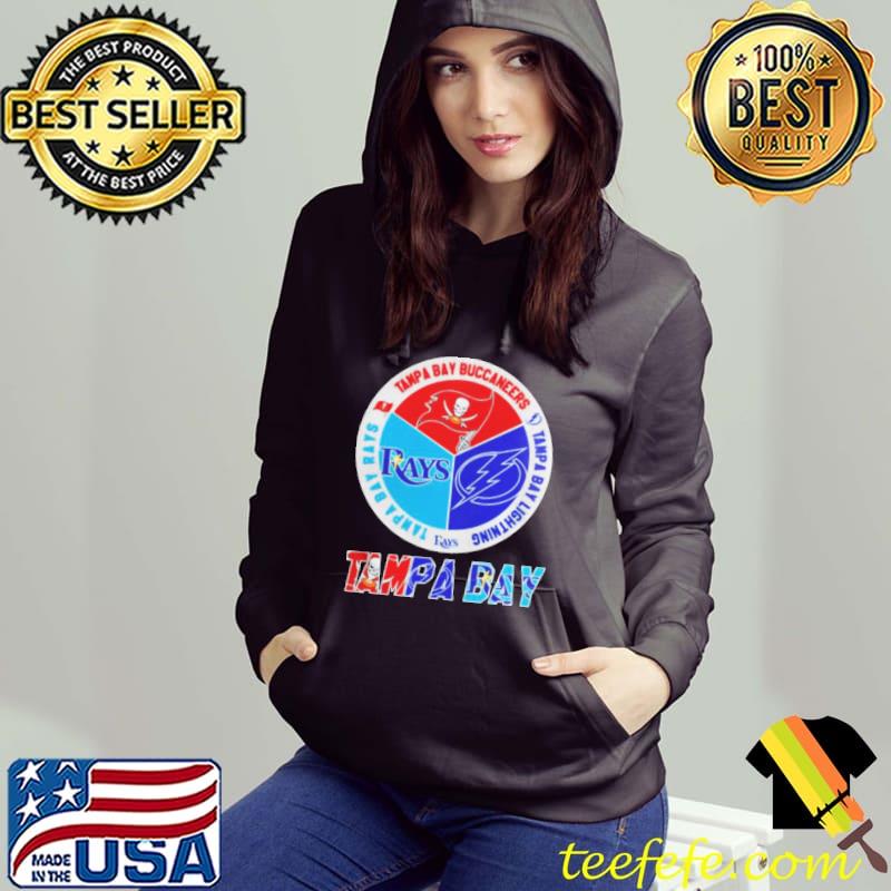 Tampa bay rays tampa bay buccaneers tampa bay lightning logo s Hoodie Tampa bay rays tampa bay buccaneers tampa bay lightning logo s Hoodie