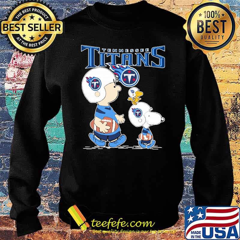 Tennessee Titans let's play Football together Snoopy NFL s Sweater Tennessee Titans let's play Football together Snoopy NFL s Sweater