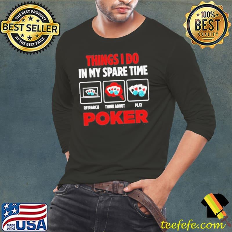 Texas cards gamble poker player s Long Sleeve Tee Texas cards gamble poker player s Long Sleeve Tee