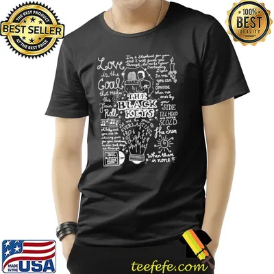 The black keys symbols collection shirt