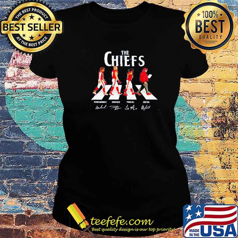 The Chiefs abbey road s Ladies tee The Chiefs abbey road s Ladies tee