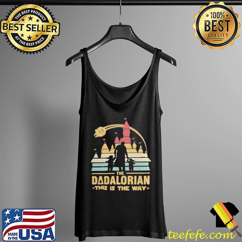 The dadalorian and two Yoda child Star wars s Tank Top The dadalorian and two Yoda child Star wars s Tank Top