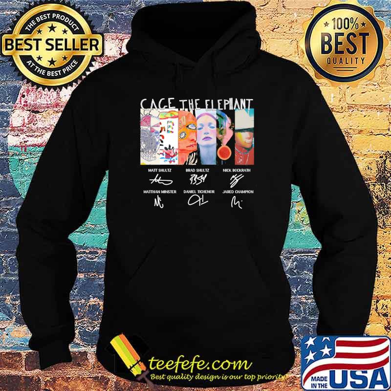 The elephant signatures cage melophobia graphic shirt