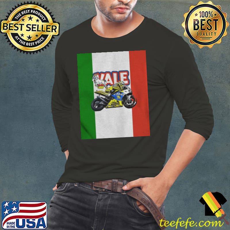 The goat design graphic valentino rossI motorbike racing s Long Sleeve Tee The goat design graphic valentino rossI motorbike racing s Long Sleeve Tee