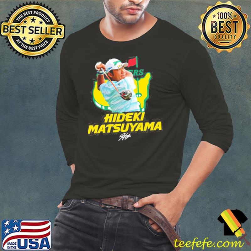 The legend hidekI matsuyama masters golf pga tour shirt