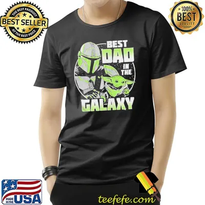 The mandalorian best dad in the galaxy Star wars shirt