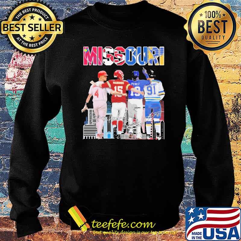 The missourI yadier molina patrick mahomes salvador perez and vladimir tarasenko signatures s Sweater The missourI yadier molina patrick mahomes salvador perez and vladimir tarasenko signatures s Sweater