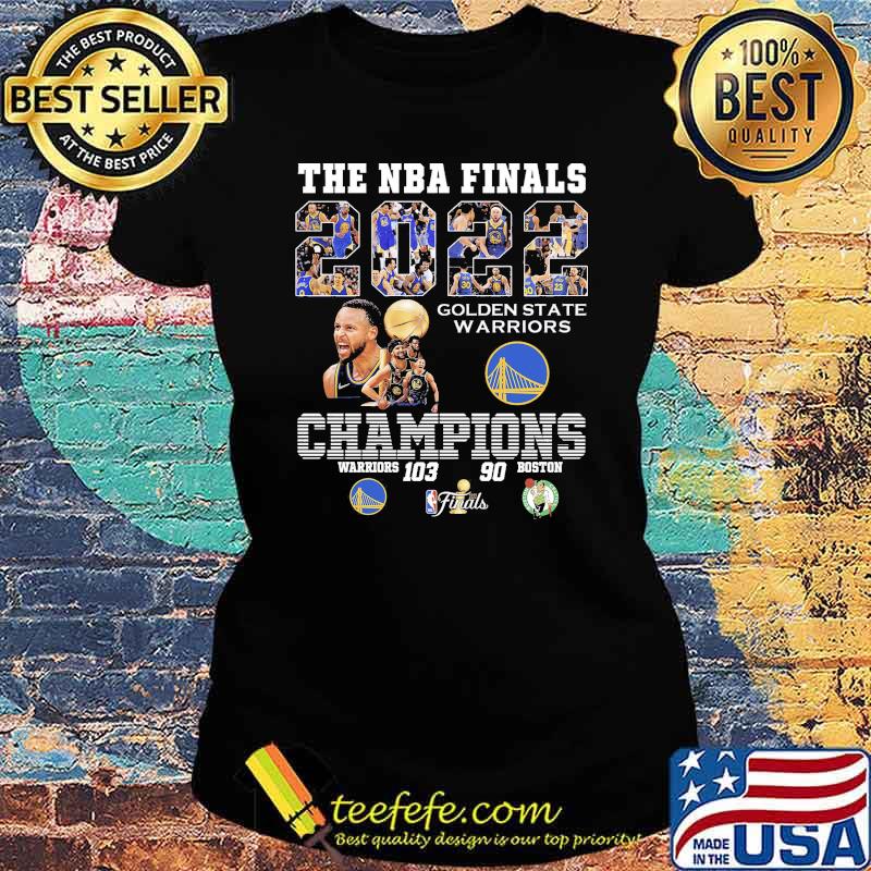 The NBA Finals 2022 Golden State Warriors Champions Shirt Ladies tee The NBA Finals 2022 Golden State Warriors Champions Shirt Ladies tee
