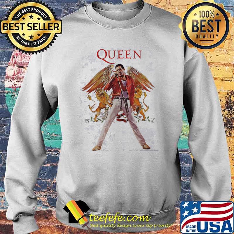 The Queen Crest logo legend s Sweater The Queen Crest logo legend s Sweater