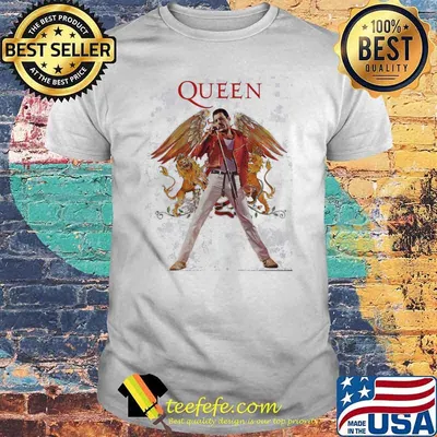 The Queen Crest logo legend shirt