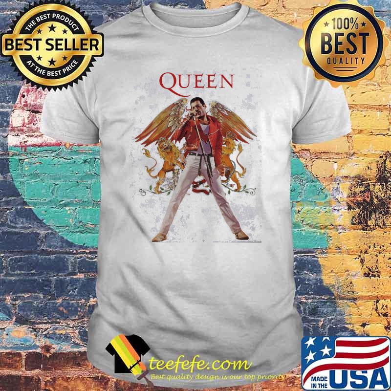 The Queen Crest logo legend shirt