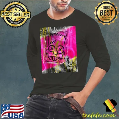 The Simpsons bart simpson el barto graffitI shirt