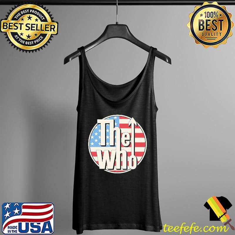 The Who America Flag Shirt Tank Top The Who America Flag Shirt Tank Top