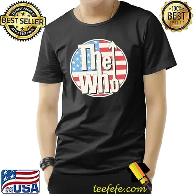 The Who America Flag Shirt