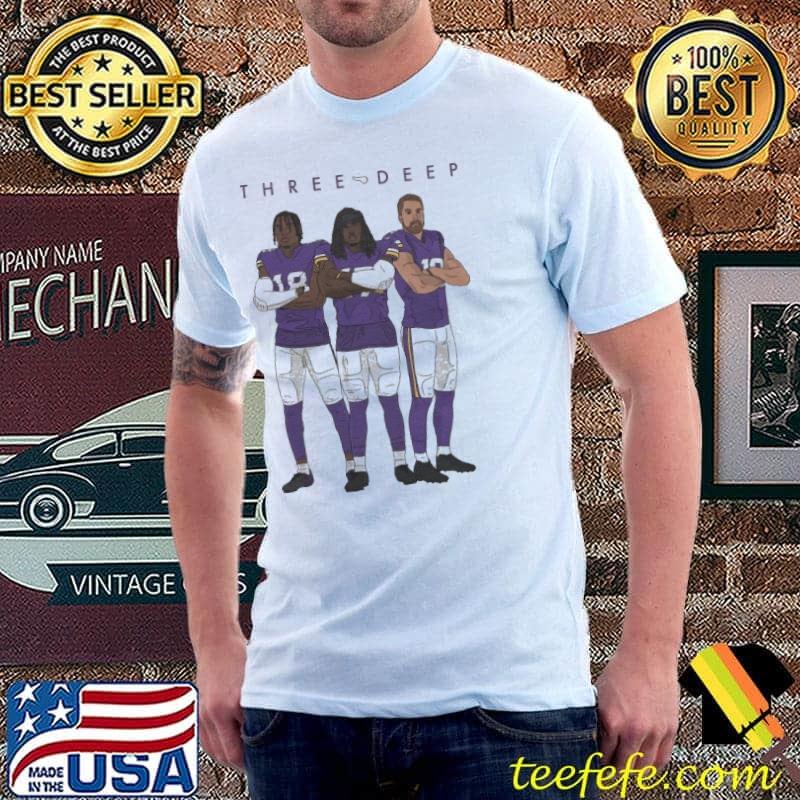 Three deep Minnesota vikings s Unisex Three deep Minnesota vikings s Unisex