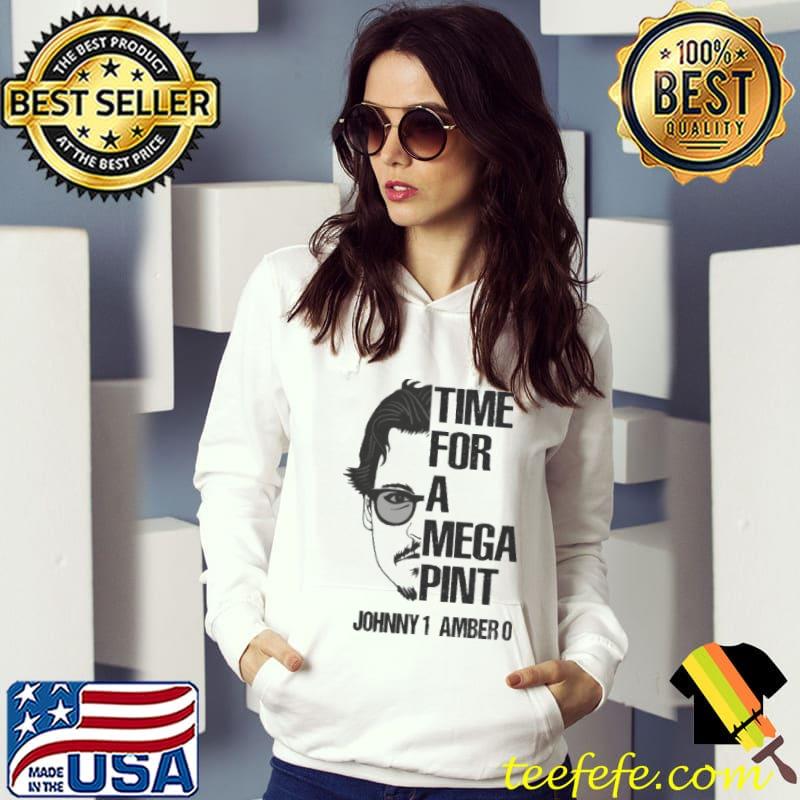 Time for a mega pint johnny depp winner s Hoodie Time for a mega pint johnny depp winner s Hoodie